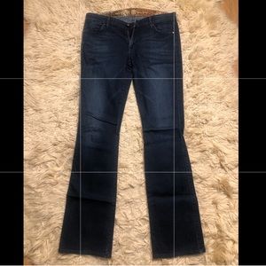 Rich and Skinny dark wash fitted jeans